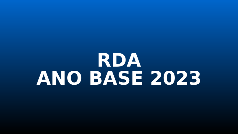 Leia mais sobre o artigo RDA ANO BASE 2023